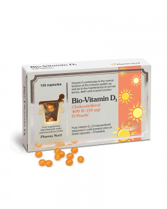 Bio-Vitamin D3 400 IU - 120 Capsules